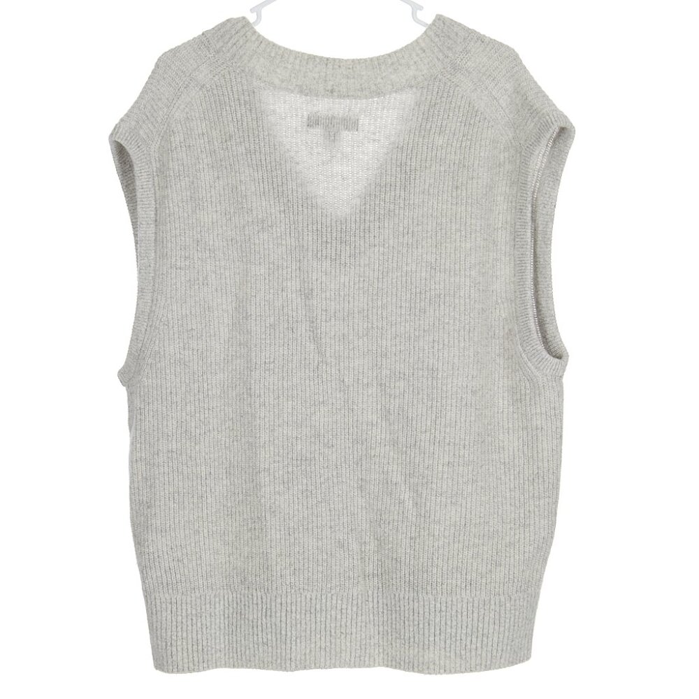 Banana Republic Recycled Wool Blend Knit Sweater Vest Men's Large - Picture 7 of 7